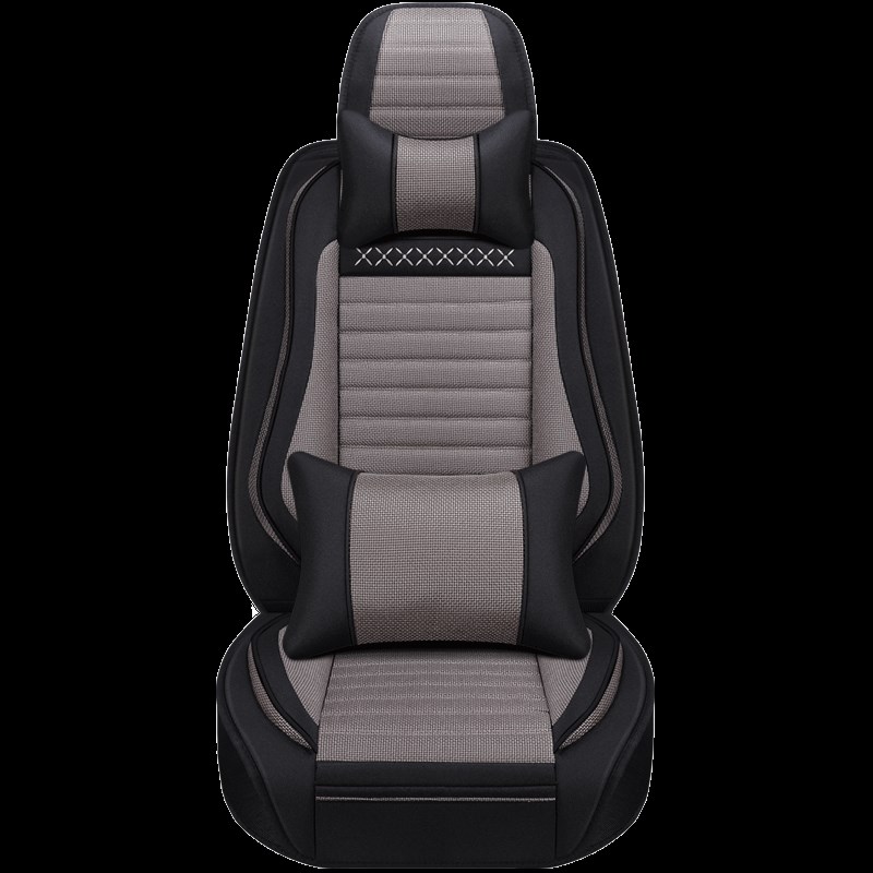 2011款2013老款汉兰达2.7L3.5L四季通用汽车坐垫亚麻舒适养生座套