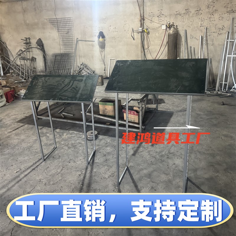 婚礼照片展示区铁艺支架韩式婚庆迎宾区背景装饰白色照片架子定制