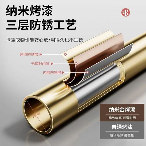轻奢衣帽架落地多功能一体穿衣镜家用卧室简易衣架旋转移动挂衣架