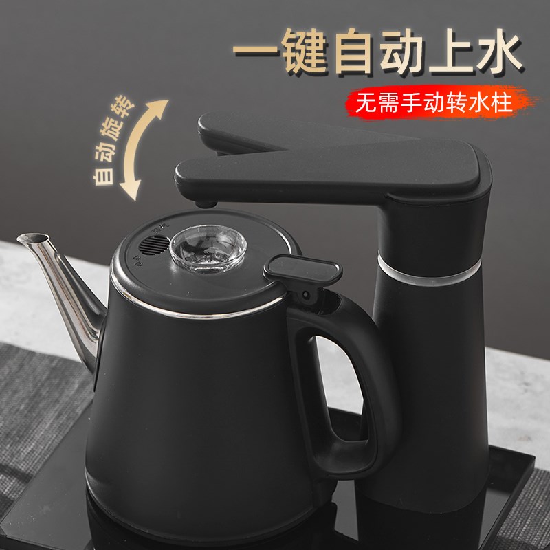 全自动上水电热水壶双层防烫不锈钢烧水壶茶台烧水All快煮壶