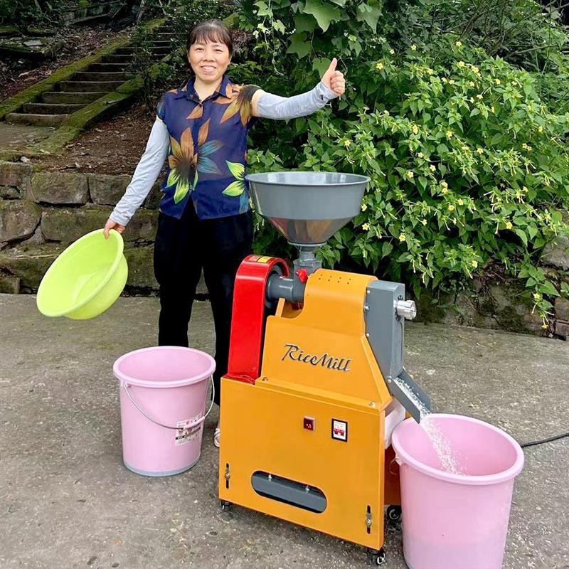 智能碾米机全自动家用打米机高档家庭精米剥壳机大米玉米脱壳