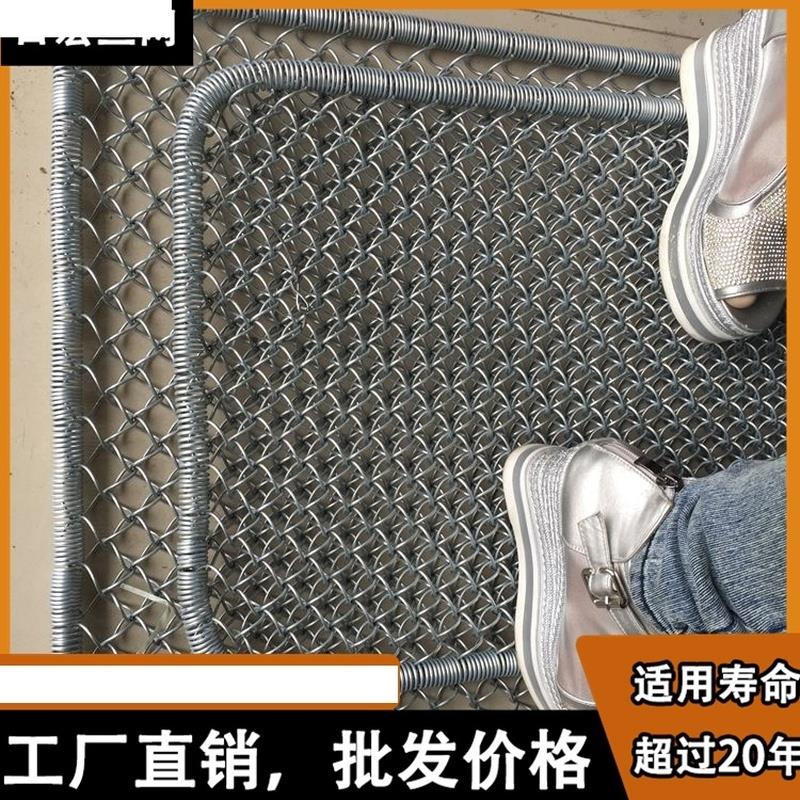 钢丝脚垫弹簧地垫金属脚踏铁丝网入户门口蹭泥土除尘不锈钢进门垫