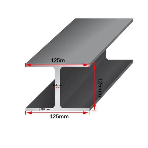 H型钢工字钢Q235B Q345B Q355B材质镀锌钢立柱幕墙槽钢角钢零售