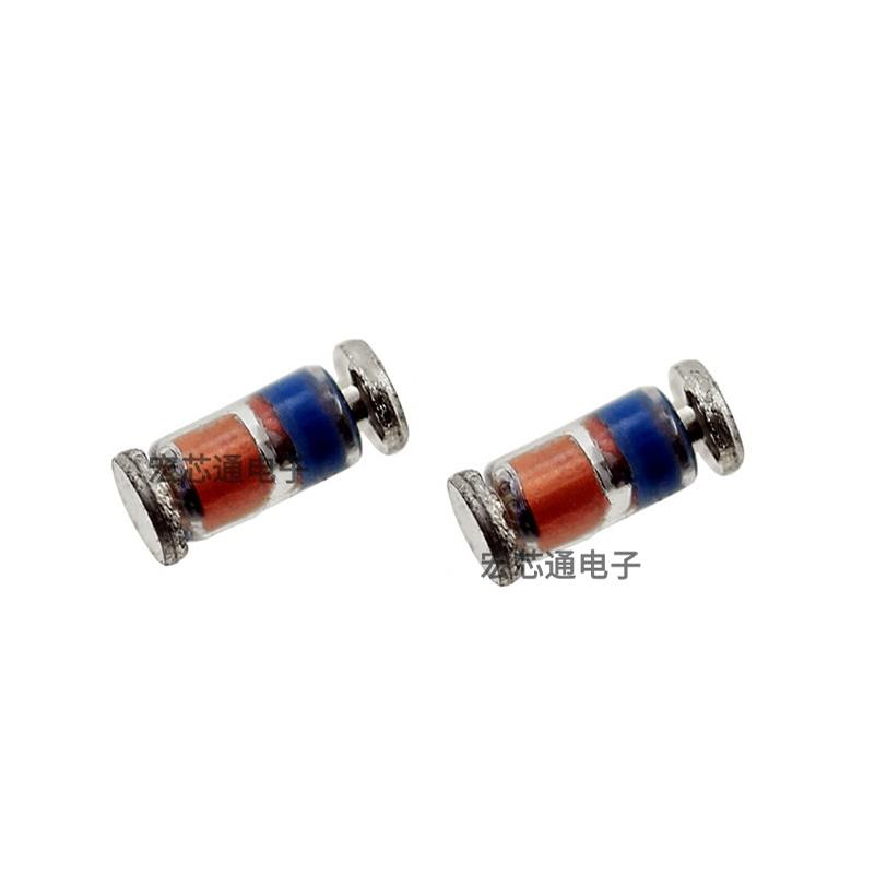 贴片稳压二极管0.5W ZMM3.0/3.3/3.6/3.9V 1206圆柱型LL34 3V 3V9