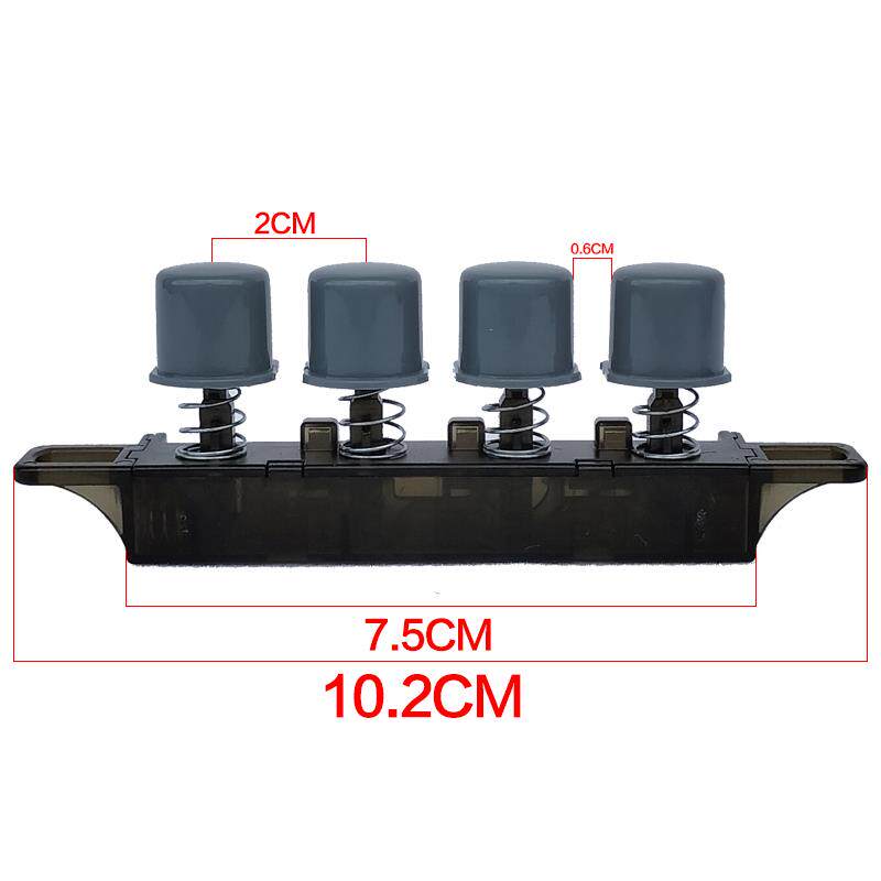 先锋电风扇开关琴键开关空调扇通用按键四键三挡复位开关全新原厂