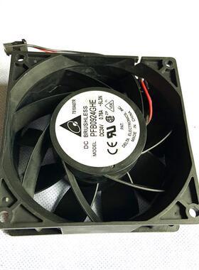 ABB变频器15-185-22KW拆机的风扇风机DC 24V 0.76A PFB0924GHE