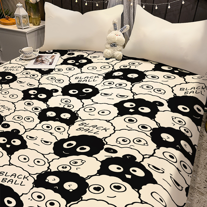 水洗棉床单单件夏季儿童男孩1米B2单人学生宿舍一米五卡通磨毛被