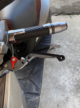 适用光阳弯道f情人150 L150/180改装刹车牛角 刹车把手拉杆手柄