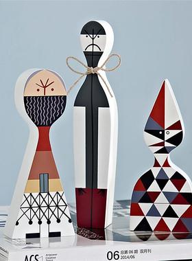 创意抽象变脸公仔摆件可爱儿童房家居装饰品酒柜玄关电视柜摆设品