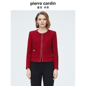 刚需小众小香风宴会上衣外套 皮尔卡丹女装 专柜正品