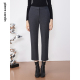 专柜正品 通勤商务干练简约直筒裤 皮尔卡丹女装