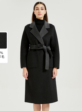 商场同款皮尔卡丹女装大衣CD54CL026B0