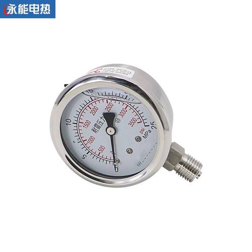 极速。不锈钢压力表YN60BF 耐震抗震油压水压气压液压Z真空表防腐