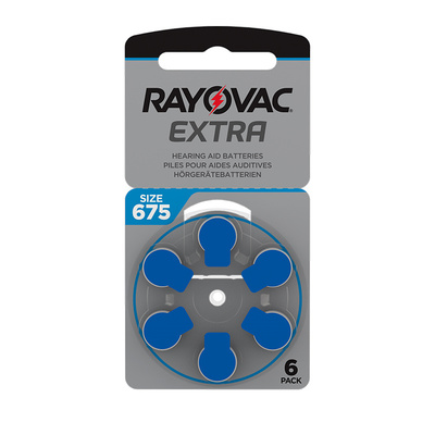 极速60PCS RAYOVAC EXTRA Zinc Air Hearing AidP Batteries 1.45