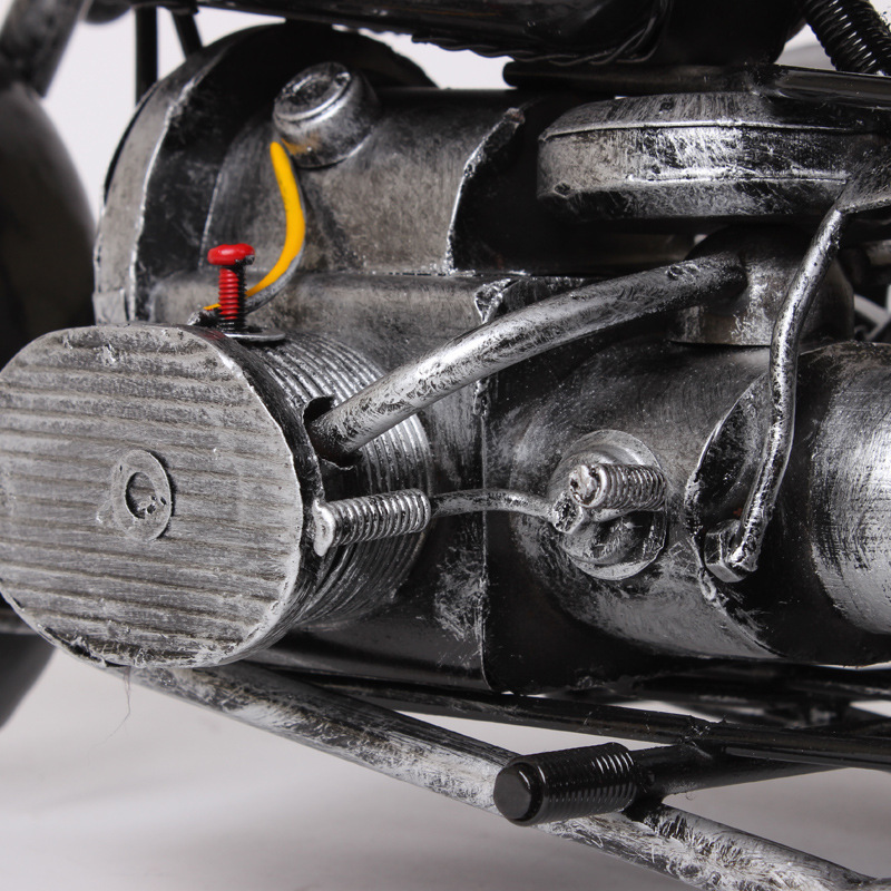 极速复古大c号铁皮边三轮侉子模型电视柜工艺品摆饰创意礼品