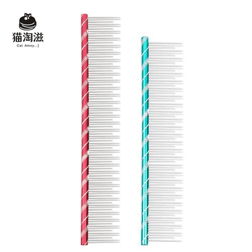 极速猫梳子去浮毛宠物o猫咪排梳长毛猫梳毛刷泰迪开结梳不锈钢针