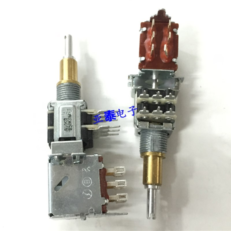 极速NOBLE双轴电吉他音量音色弹跳提拉切单电子电位P器B10K50K双