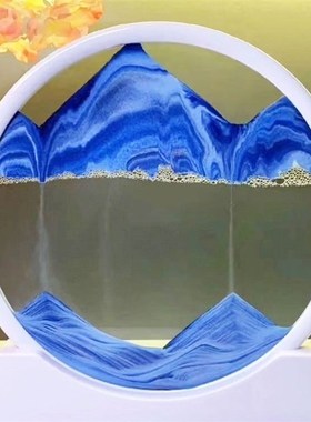 极速流沙画摆件解压沙漏酒柜电视柜办公桌面O装饰品艺术创意礼物