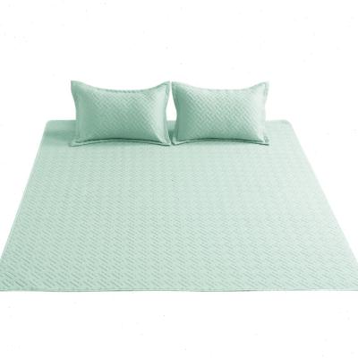 极速一默乳胶f凉席夏季透气冰爽凉感牀垫可水洗摺叠家用学生凉席