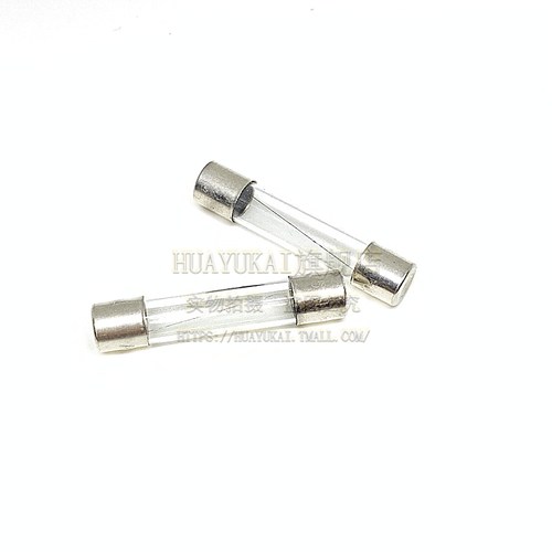 极速6*30MM X玻璃保险丝管 快熔断 F0.5A 1A I2A 3A 4A 5A 6.3A 7