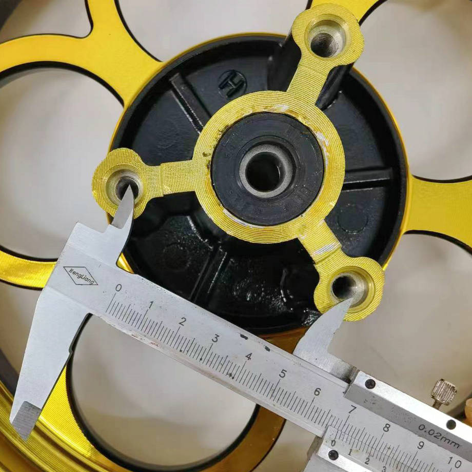 极速适用a于本田DIO18 28期ZX34 35 38 56期Z4改装碟刹轮毂轮圈5