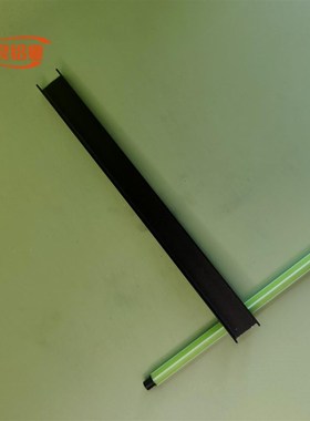 极速黑色U型铝槽17101内宽15mmH铝合金槽铝 导轨铝槽铝条 工