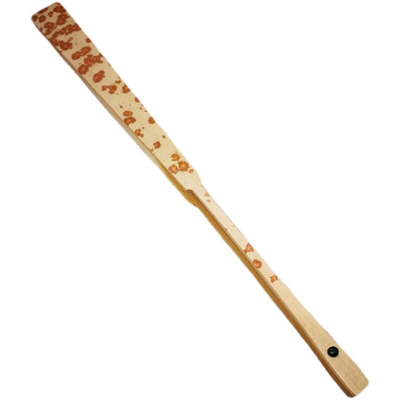 红湘妃竹折扇 香妃扇子 纯手工苏工文玩折扇精工宣纸中国风礼品扇