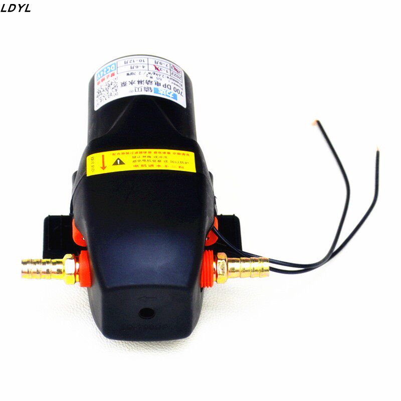 汽车货车淋水泵12v24v淋水器增压水泵喷淋电动抽水泵电机防干烧款