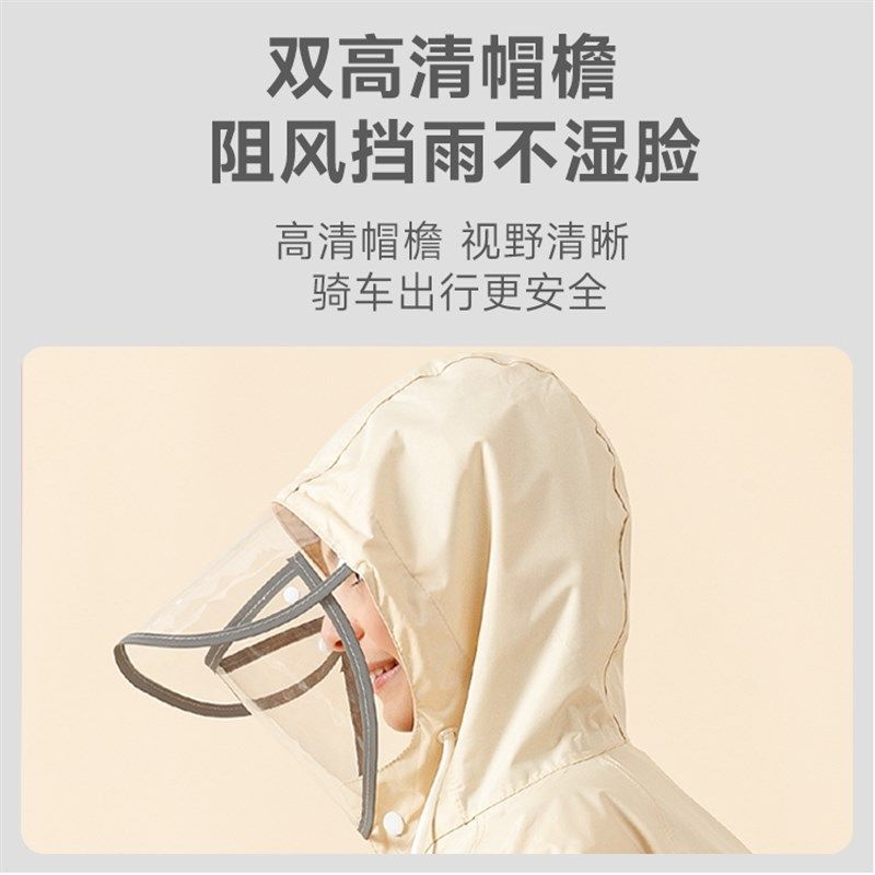 大尺码儿童中大童雨衣n防暴雨大书包位连身小学生上学初中生防水,居家日用,雨披/雨衣,淘宝优惠券,粉丝福利购,淘宝优惠卷