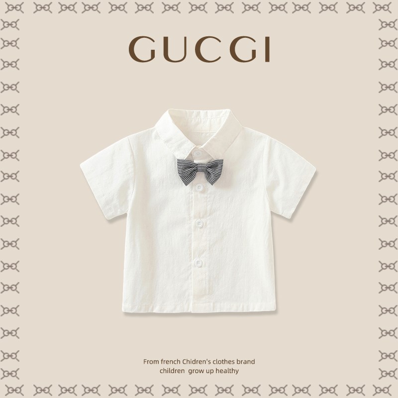 男宝一周岁宴礼服夏薄款洋气背带裤男H孩生日套装帅气婴儿抓周衣