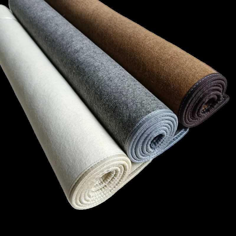 包边加厚5mm书画毛毡纯羊毛书法毡国画毛毡毛笔字U毛毡垫定做尺寸