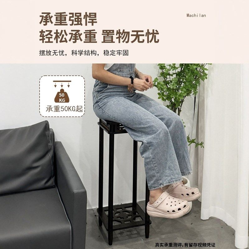 中式花架子客厅落地式盆栽置物架非实木蝴L蝶兰花盆架绿萝摆放架,住宅家具,花架/花几,淘宝优惠券,粉丝福利购,淘宝优惠卷