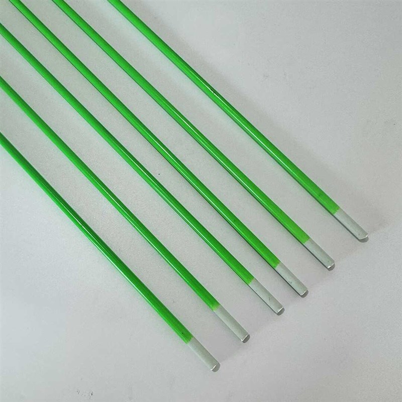 1.2米玻璃e钢实心稍远投锚竿稍一节玻纤超硬diy甲鱼枪锚杆杆稍尖