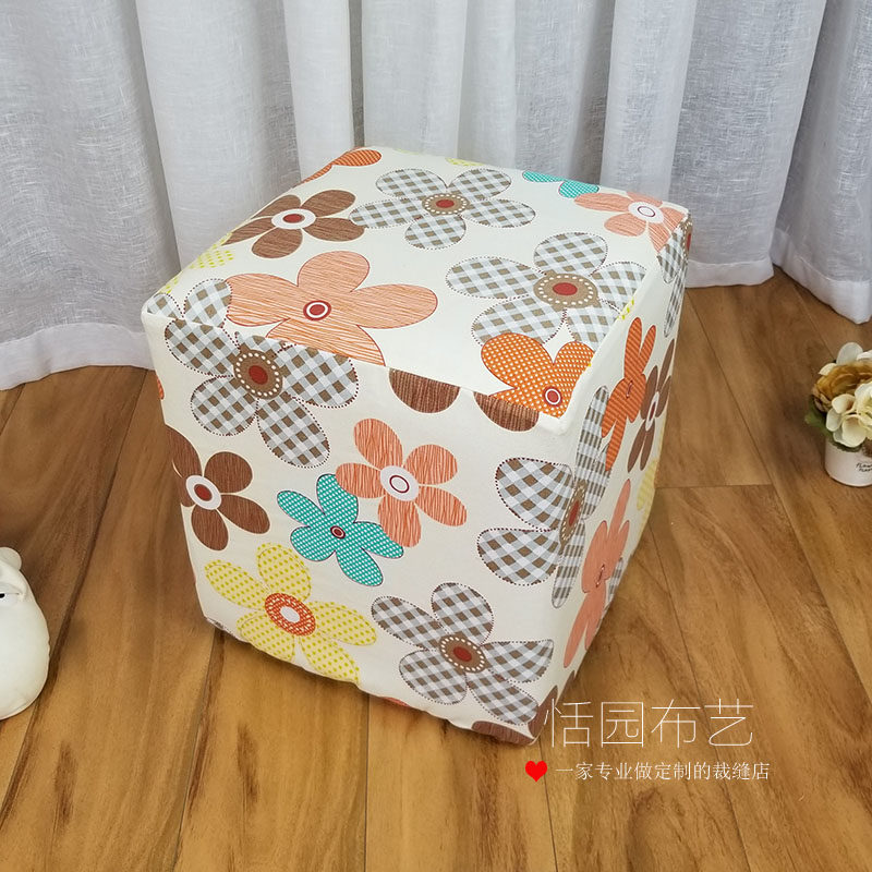 定做方凳套沙发凳套梳妆凳套钢琴凳套化妆凳套皮S墩套床榻套加松