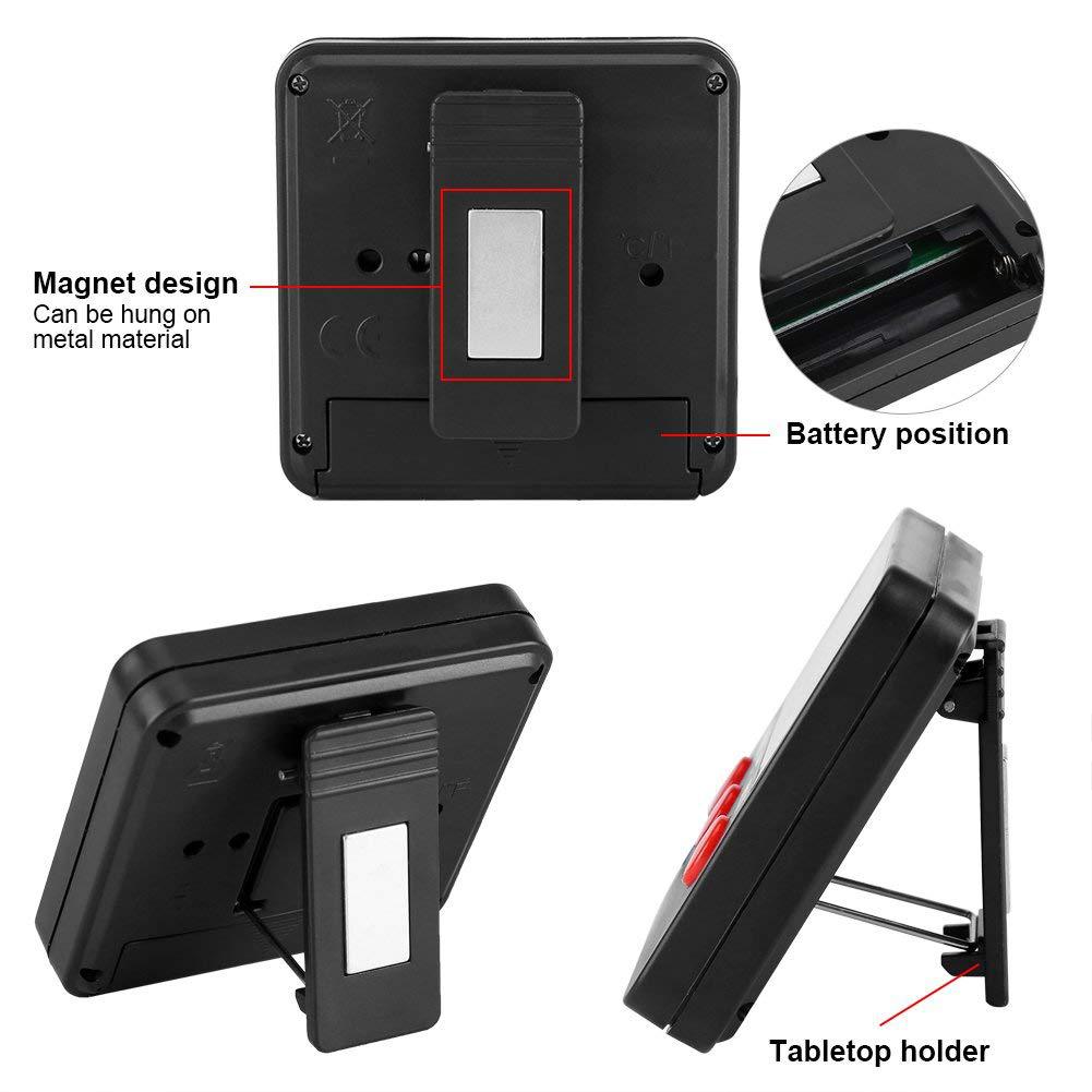 带线探头温湿度计 室内外数字温度计 G爬宠水族孵化器电子温湿度