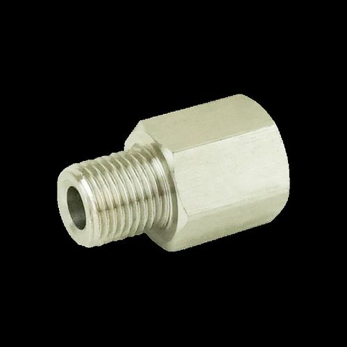 304不锈钢转换接头黄油嘴枪管延长内D外丝牙M10*1公英制螺纹变补