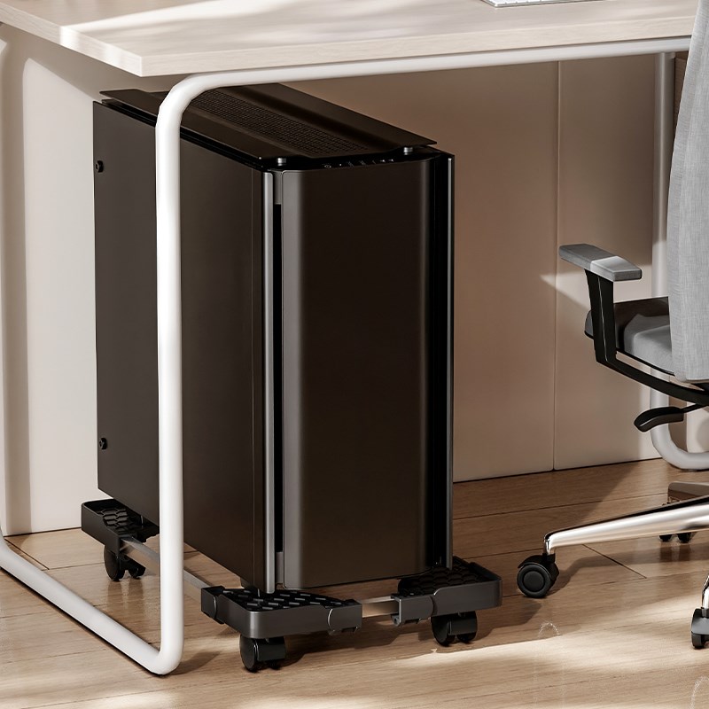 台式电脑主机托架可移动支架机箱底座F办公室家用通用增高置物架