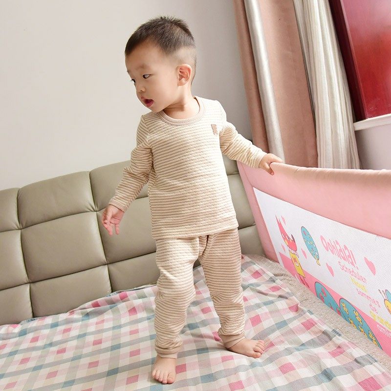 两件装 纯棉空气层PP裤 居家睡裤保暖 L秋裤男童女童 无荧光剂,童装/婴儿装/亲子装,保暖裤,淘宝优惠券,粉丝福利购,淘宝优惠卷