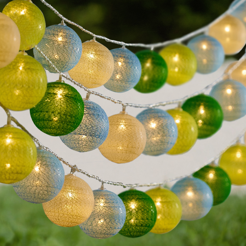 彩灯闪灯串灯氛围灯条儿童生日场景布置装饰幼儿毕业lYed网红挂灯