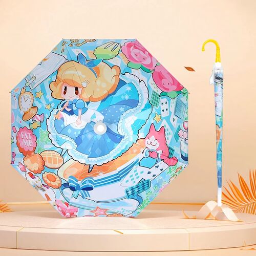 儿童雨伞男孩学生幼儿q园宝宝小朋友孩子上学专用女男童大加固长