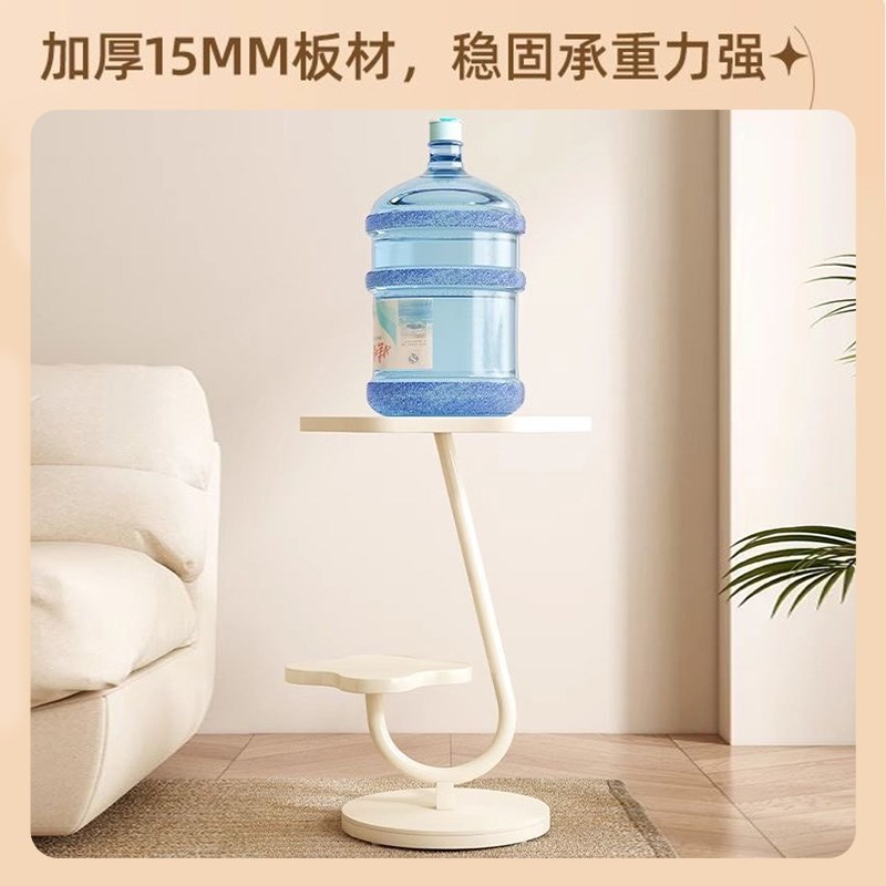 奶油风边a几茶几桌沙发边几奶油风小桌子茶台移动置物架网红小茶