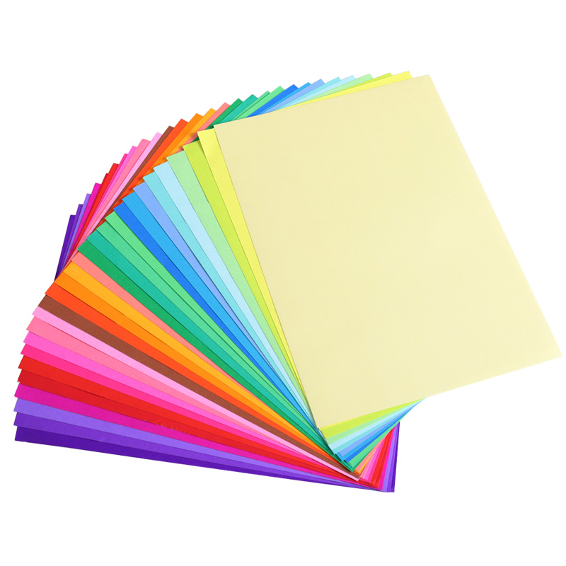 8k彩色卡纸手工小学生儿j童硬卡纸大张八8开幼儿园大卡纸彩纸diy