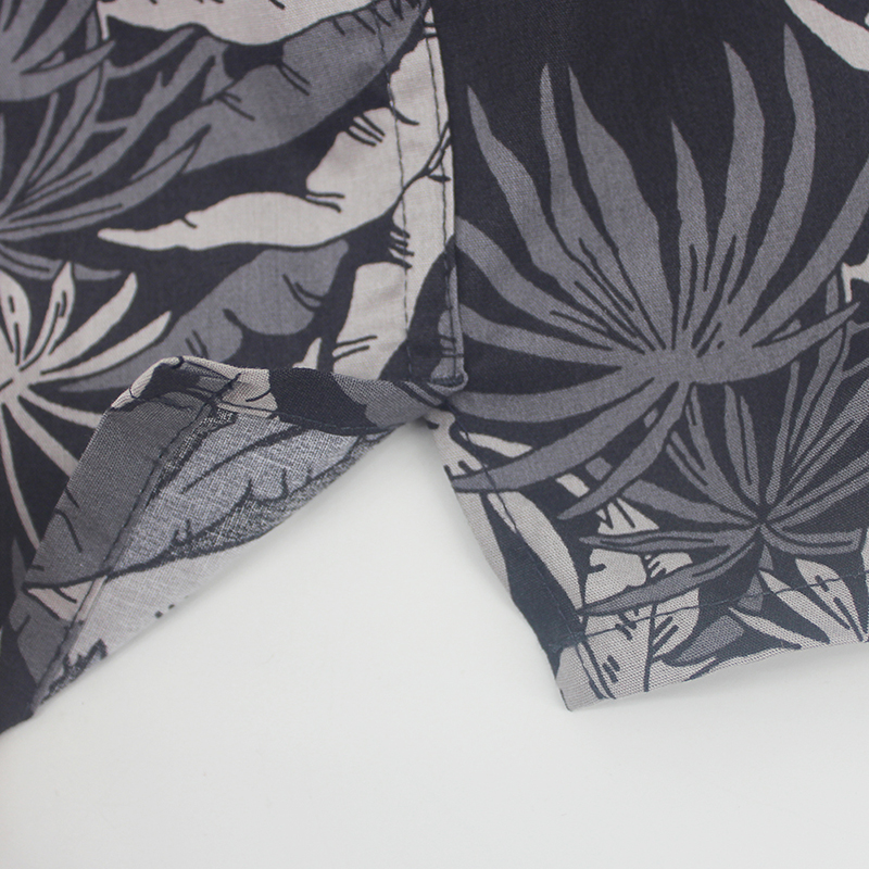 印花纯棉阿罗裤宽松版潮s男士透气大码平角内裤舒适中腰居家短睡