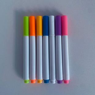 可擦白板笔水彩笔无尘环保液体粉笔记号笔记账笔彩色漂浮笔小号