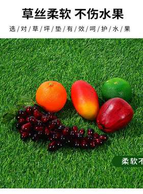 超顶市果水架草坪垫子塑料仿真草皮假户YJJ06663外屋防工晒人天台
