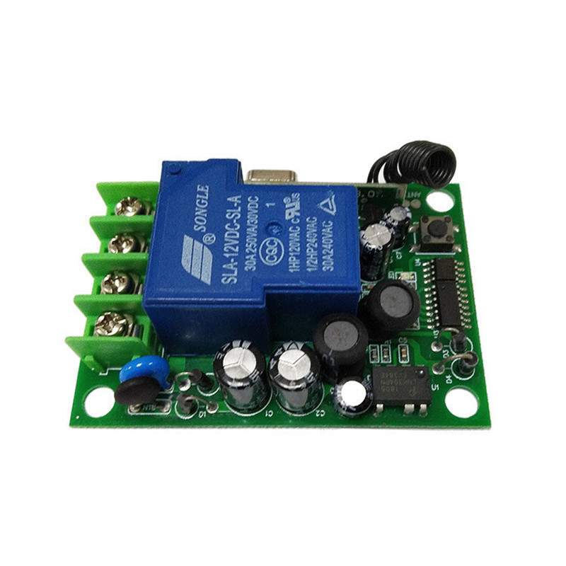两键无线遥控串联稳压大功率220V30A一路开关水泵灯具单路控制器