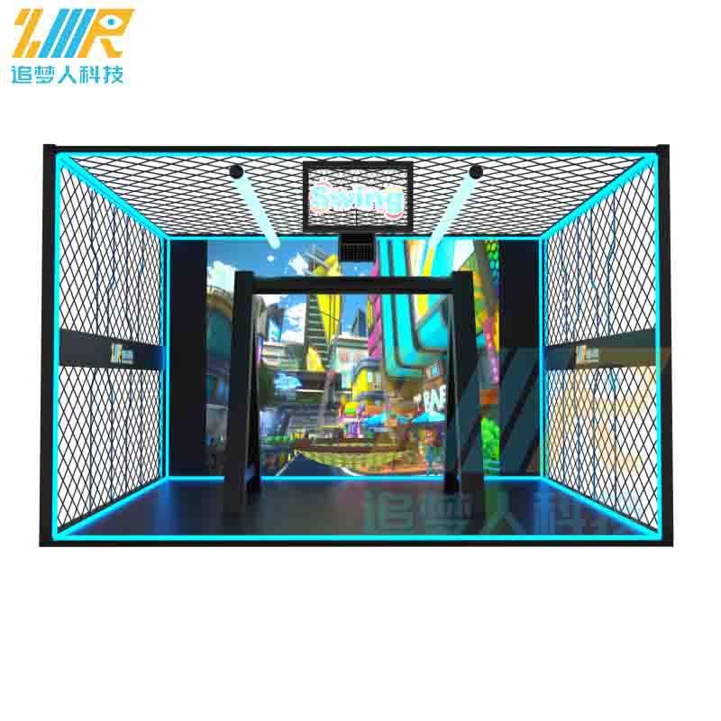 d全息墙面秋千投影体感互动运动设备儿童项目n厂家n投影仪