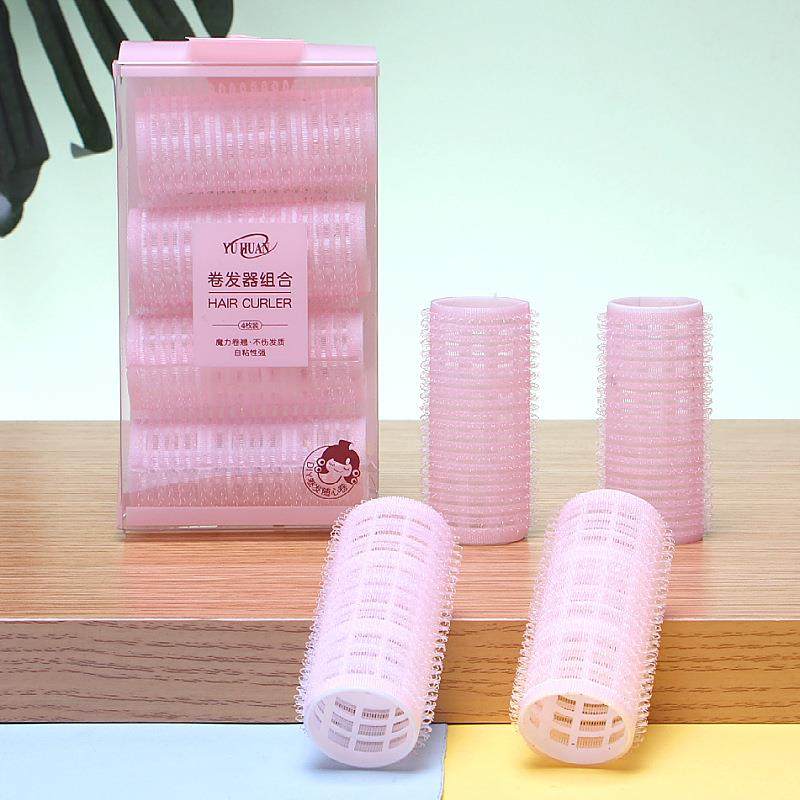 刘海卷发筒卷发神器懒人网红内扣塑料卷发器自粘八字空气刘海神器
