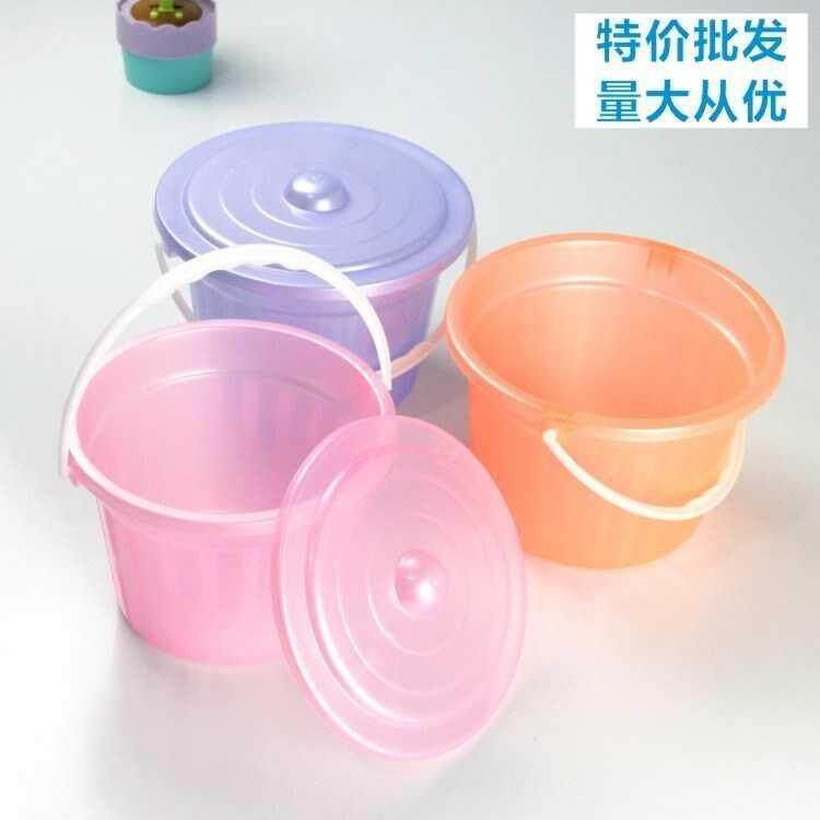 小小号塑料新款儿童桶装绘画女家用美术生专用水粉小水桶