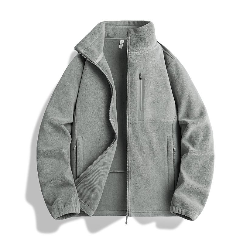 25户外抓绒衣女上衣保暖防风衣秋季打底衫登山徒步休闲运动外套男